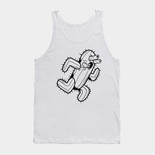 Running cactus Tank Top